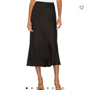 Anine Bing Bar Silk Skirt -XS